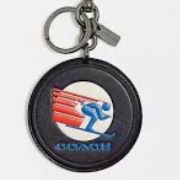 Coach Mini Court Two-Tone Pink and Burgundy Backpack - Picture 8 of 16